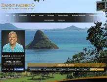 Tablet Screenshot of dannypacheco.com